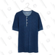Madewell Indigo Henley Tee, $45